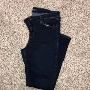Old Navy Rockstar Dark wash Super Skinny Jeans
